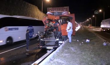 Düzce Anadolu Otoyolunda Zincirleme Trafik Kazası