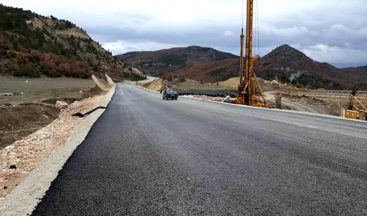 Göçen Yol Tekrar Trafiğe Açıldı