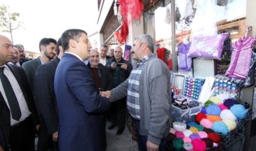 Kaymakamı ve Belediye Başkan Vekili Mehmetbeyoğlu’nun Esnaf Ziyareti