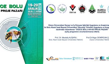 Düzce-Bolu Ar-Ge Proje Pazarında Dereceye Girenlere Ödül