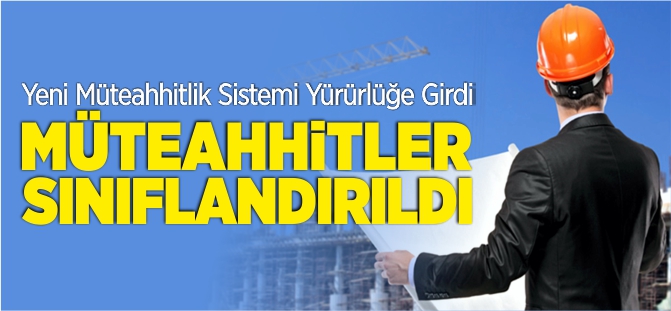 Müteahhitlerinin Sınıflandırılması Yönetmeliği