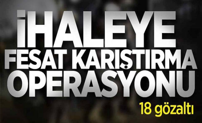 İhaleye Fesat Karıştıranlar Tutuklandı