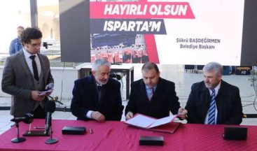 22 Yıldır Bitirilemeyen İnşaat için Protokol İmzalandı