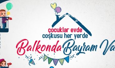 Öğrenciler Evlerinin Duvar ve Balkonlarını Süsleyerek 23 Nisan’a Hazırlanıyor