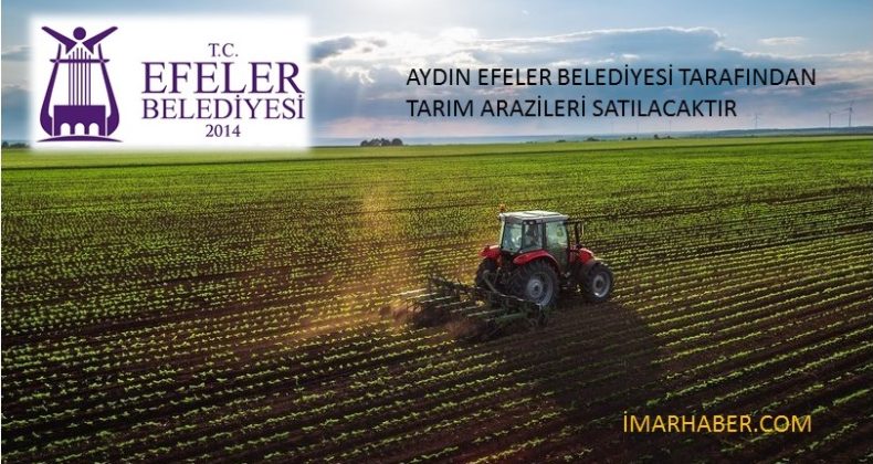 Efeler Belediyesi 45 Adet Tarım Arazisini Satıyor!