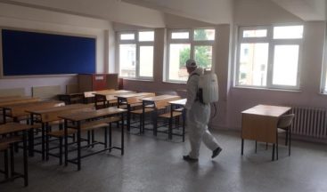 Beypazarı Sınav Öncesi Dezenfekte Edildi