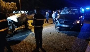 Denizli Buldan’da Trafik Kazası