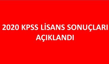 KPSS 2020 Lisans Sonuçları Açıklandı