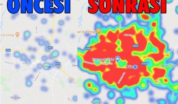 120 günde Düzce kıpkırmızı oldu