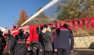 Düzce Bahçeşehir İtfaiye İstasyonu Hizmete Açıldı