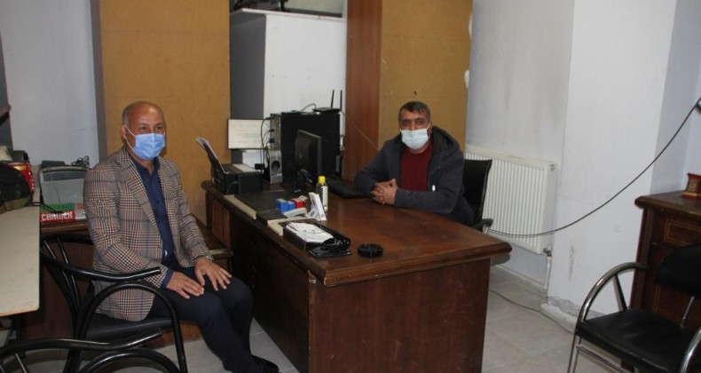 Başkan Altın’dan gazetecilere ziyaret