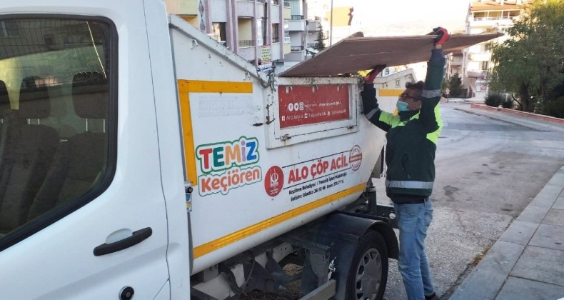 Başkan Altınok: “Alo Çöp Acil gece gündüz hizmette”