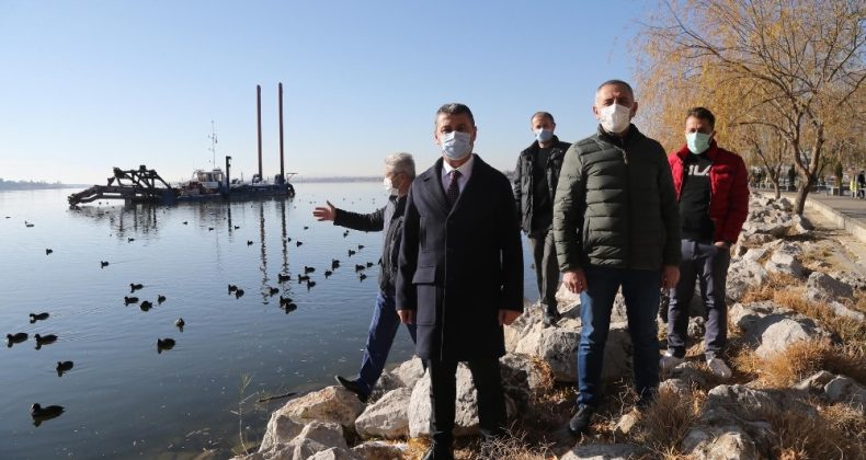 Başkan Şimşek ve GÖLDER heyeti Mogan’ı inceledi