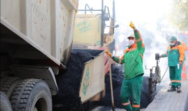 Çankaya’dan kent merkezine asfalt
