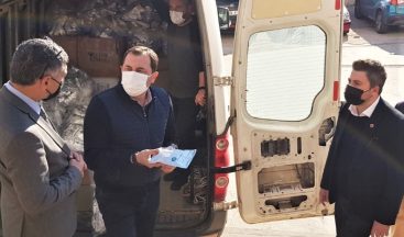 Çocuklara hijyen ve boyama seti