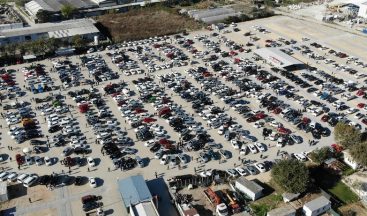 Denizli’de araç sayısı 1 yılda yüzde 3,5 arttı