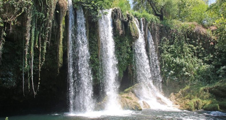 Düden Şelalesi’nde su seviyesi ölçümleri başladı