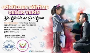 Elazığ’da “Bir gönüle de siz girin” videosunu on binler izledi, çok sayıda tablet bağışı geldi