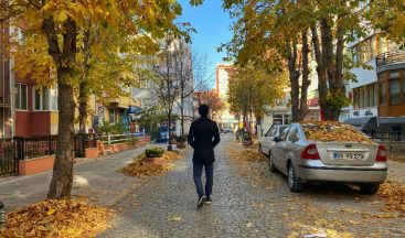 Eskişehir’de eşsiz sonbahar manzarası