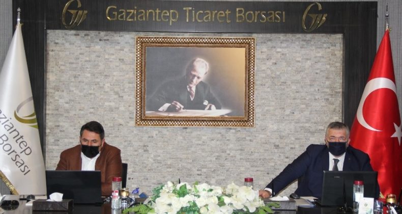 Gaziantep Ticaret Borsası Video Konferansla Toplandı