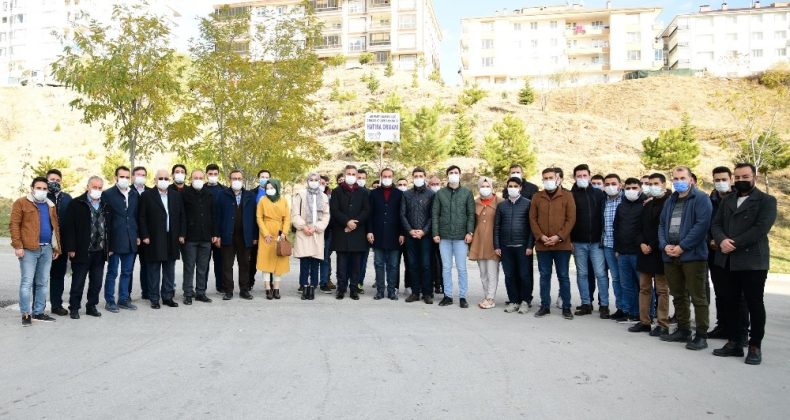 Gençliğe özel hatıra ormanı