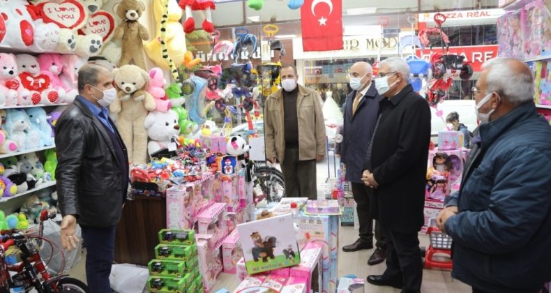 Güder, esnafın sorunlarını dinledi