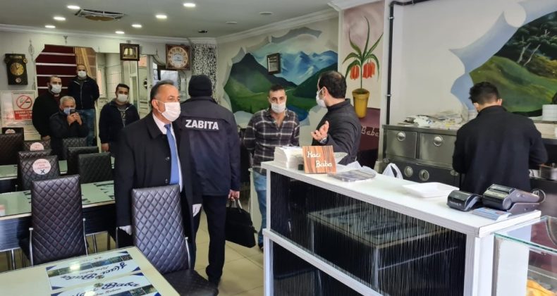 Hakkari’de korona virüs denetimi