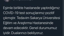 Hendek Belediye Başkanı ve Eşi Koronavirüse Yakalandı