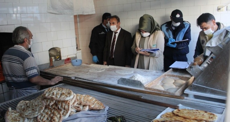 Kahta’da fırınlar denetlendi