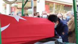 Korona virüse yenik düşen Büyükçekmece Başsavcı Vekili son yolculuğuna uğurlandı