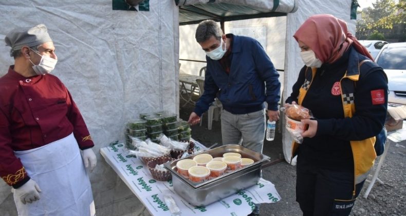 Osmaniye’de filyasyon ekiplerine sıcak çorba