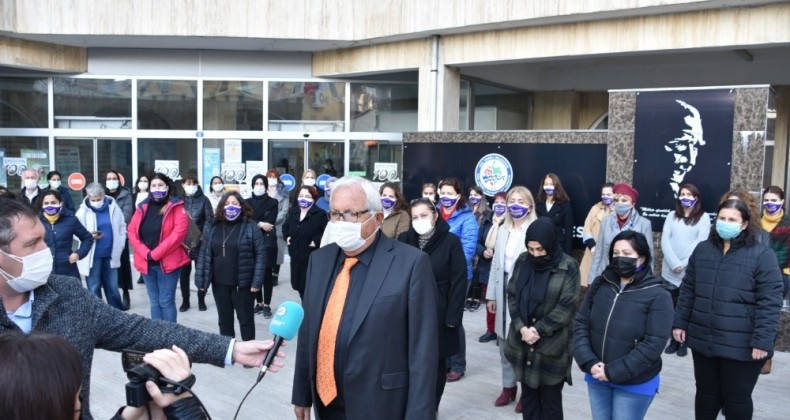 Posbıyık’tan ‘Kadına şiddete hayır’ etkinliği