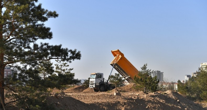 Recep Tayyip Erdoğan Millet Bahçesi’nde hummalı çalışma