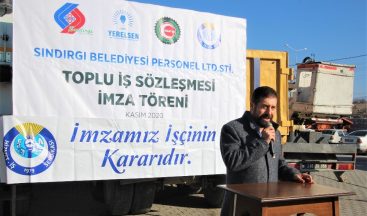 Balıkesir Sındırgı Belediye Personeline Toplu Sözleşme Müjdesi