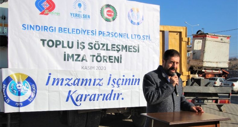 Balıkesir Sındırgı Belediye Personeline Toplu Sözleşme Müjdesi