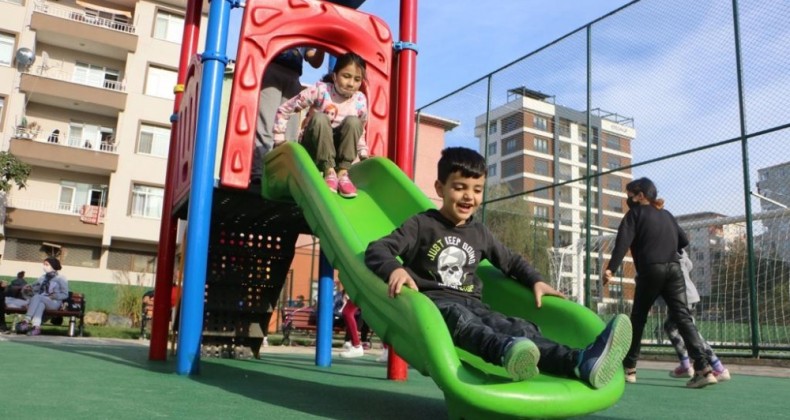 Tamamlanan spor tesisi Atalar’a yeni soluk getirdi