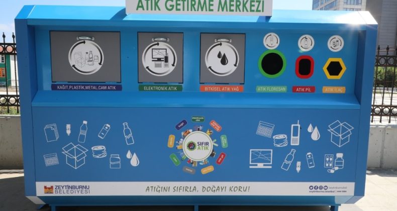 Zeytinburnu atığını dönüştürdü, ödülü kazandı