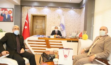 1915 Çanakkale Savaşı Derneği’nden Başkan Cabbar’a ziyaret