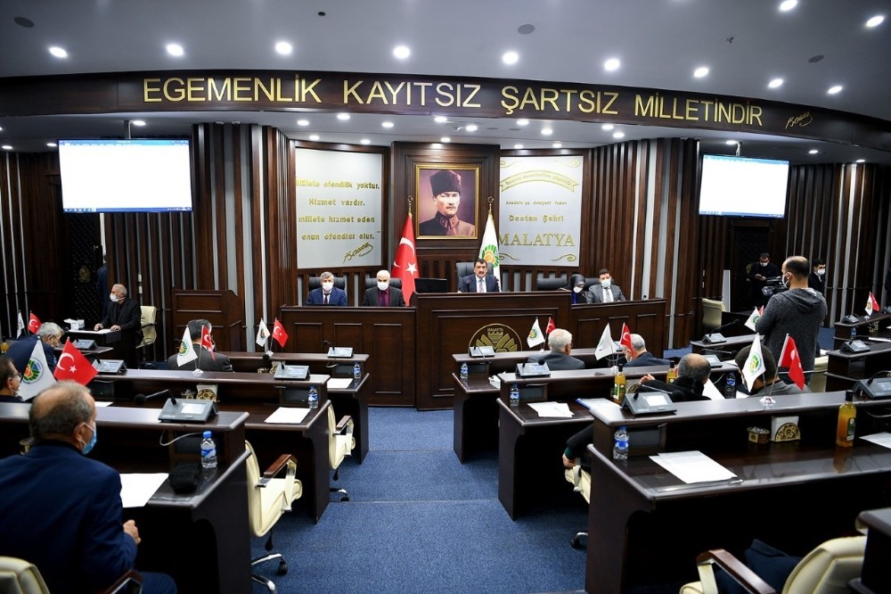 Malatya’da 2020 Yılının Son Belediye Meclis Toplantısı Yapıldı