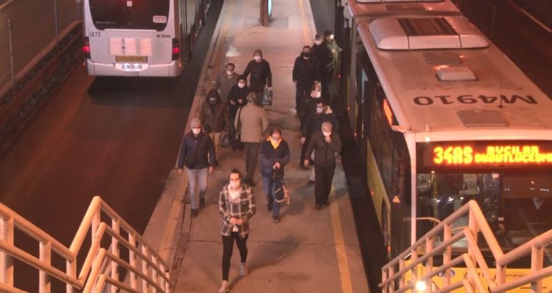 56 saatlik kısıtlama sonrası İstanbul’da hareketlilik başladı