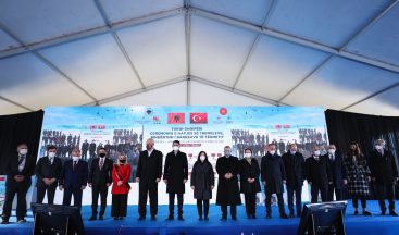 Arnavutluk’ta Toki Tarafından İnşa Edilecek 522 Konutun Temeli Atıldı