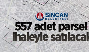 Ankara Sincan’da 557 adet küçük sanayi Parseli Satışa Çıkarıldı