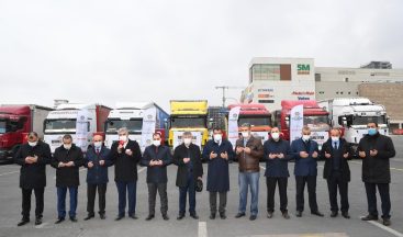 7 tır yardım malzemesi ihtiyaç sahipleri için yola çıktı