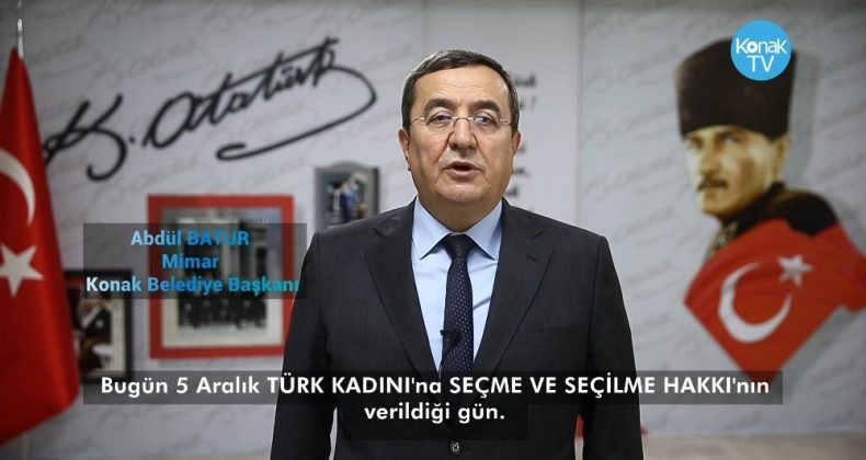 Abdül Batur’dan 5 Aralık kutlaması