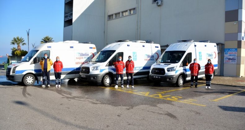 Aliağa Belediyesi sağlık ekipleri, 2020 yılında 920 vatandaşa hizmet verdi