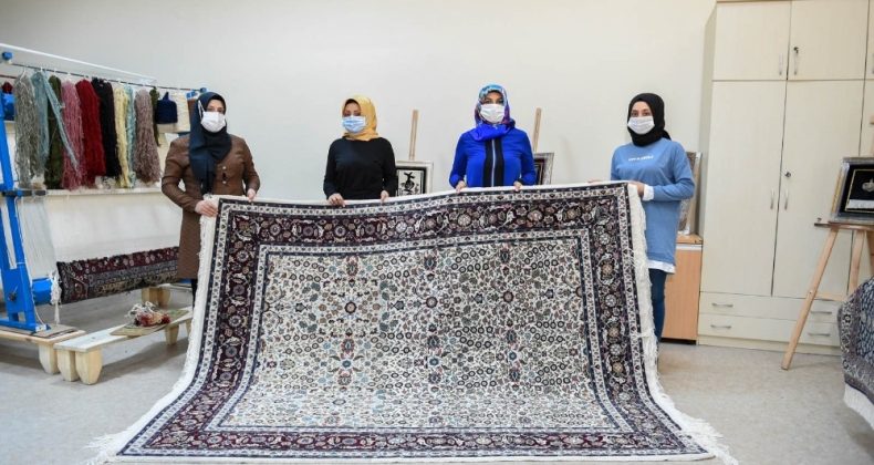 Altındağlı kadınlar siparişlere yetişemiyor