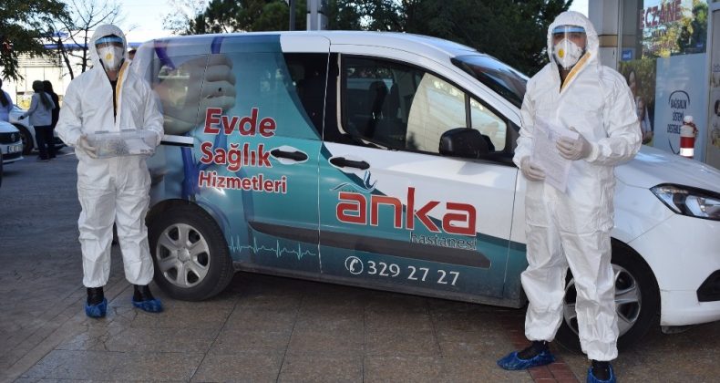 ANKA’dan sokağa çıkma yasağında da evde PCR testi hizmeti