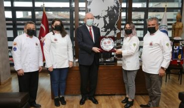Aşçılar Derneği’nden Başkan Kurt’a teşekkür ziyareti