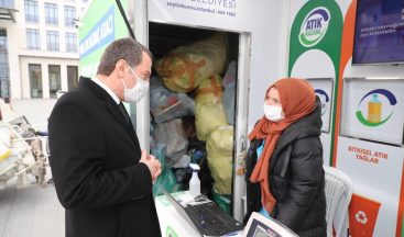 Atığını getiren alışveriş puanını kaptı