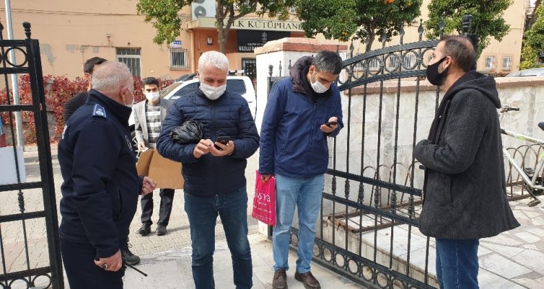 Aydın’da cuma namazı öncesi HES kodu sorgulaması yapıldı